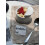 Ceramic Dessert Bowl with Lid 200ml Can Shape, Lead Pudding Cup for Dips and Condiments 4
