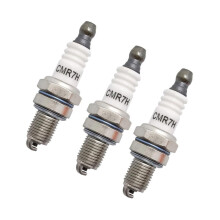 3 PCS CMR7H Spark Plug Kit for Honda GX35 4 Stroke Engine Fast Start Ignition Resistant
