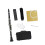 Professional Bb Clarinet 17 Key Ebonite with Case Strap Screwdriver and Complete Accessory Kit 3