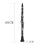 Professional Bb Clarinet 17 Key Ebonite with Case Strap Screwdriver and Complete Accessory Kit 2