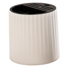 Rotating Knife Holder 360 Rotation Rust Proof Kitchen Countertop Organizer with Drainage Holes