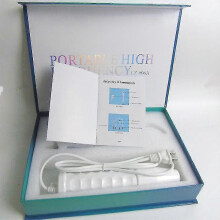 (Eu plug with packing) MIMIGO  4 In 1 High Frequency Electrode Wand Electrotherapy Glass Tube Beauty