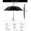 47 Inch Automatic Open Golf Umbrella Windproof Waterproof Extra Large Coverage with Ergonomic Handle Red 3