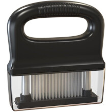 Meat Tenderizer Needle 48 Blade Stainless Steel Tool for Steak Beef Pork, Enhances Marinade Absorption