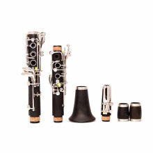Professional Bb Clarinet  C Vintage Bakelite Woodwind with Warm Resonant Sound