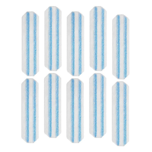 Ersatzmopppads für O-Cedar H2prO/Vileda H2prO Flat Mop System Waschbare wiederverwendbare Mikrofaserpads 10PCS