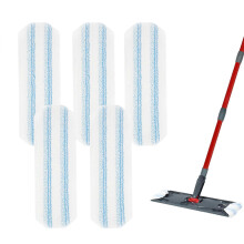 5er-Pack-Mikrofaser-Mopppads für Vileda H2Pro, Absorptionswopp-Nachfüllungen, maschinenwaschbar und wiederverwendbar