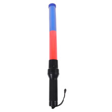 LED Traffic Wand Brightness All Weather Reusable Glow Stick for Safety Events and Emergency
