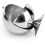 Stainless Steel Sugar Bowl with Lid Rustproof Spherical Candy Jar Unbreakable for Kitchen Dining 3