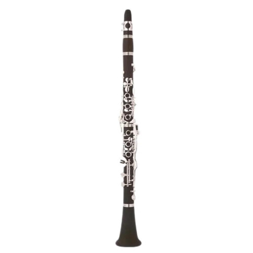 Professional Bb Clarinet with NickelPlated Keys Solid Wood for Beginners and Intermediate Players