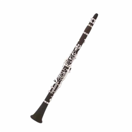 Professional Bb Clarinet with NickelPlated Keys Solid Wood for Beginners and Intermediate Players 1
