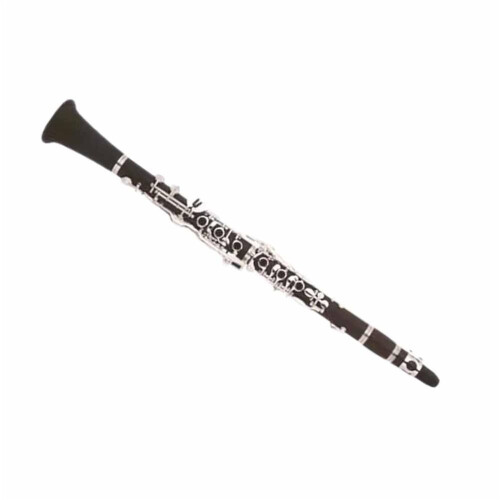 Professional Bb Clarinet with NickelPlated Keys Solid Wood for Beginners and Intermediate Players 2