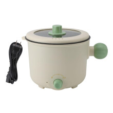 Electric Hot Pot with Even Heating and NonStick Inner Pot, Ideal for Pasta, Soup, Dumplings, US Plug 110V