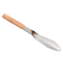 12 Inch Pointed Garden Trowel and Hand Shovel with Ergonomic Grip for Planting and Transplanting