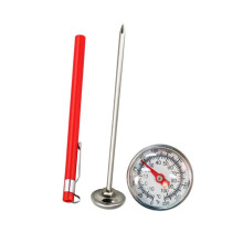 Stainless Steel Meat Thermometer with Precision Probe for Cooking BBQ and Baking, Fast Accurate Readings
