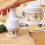 Garlic Press and Vegetable Chopper, MultiFunction Hand Press, Compact Kitchen Essential 21x8cm 4