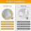 Double-sided adhesive tape,extra strong double-sided tape, transparent tape 4