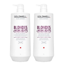 Goldwell Dualsenses Blonde & Highlights Anti-Yellow Shampoo 1000ml & A