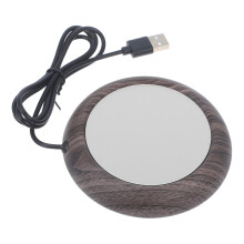 USB Cup Warmer for Desk Electric Mug Heater with Safety Protection Keeps Coffee Tea Milk Warm