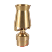 Fountain Nozzle Brass 2 Inch Adjustable Spray Head for Garden Pond Water Feature Aeration