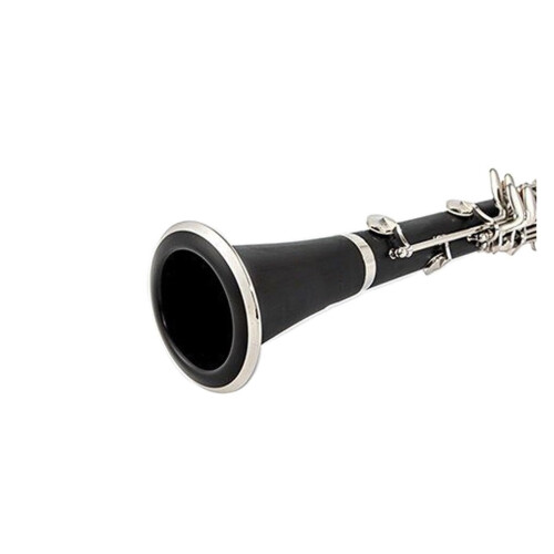 B Flat Clarinet for Beginners Bakelite with Silver Keys Clear Rich Tone Smooth Key Action 1