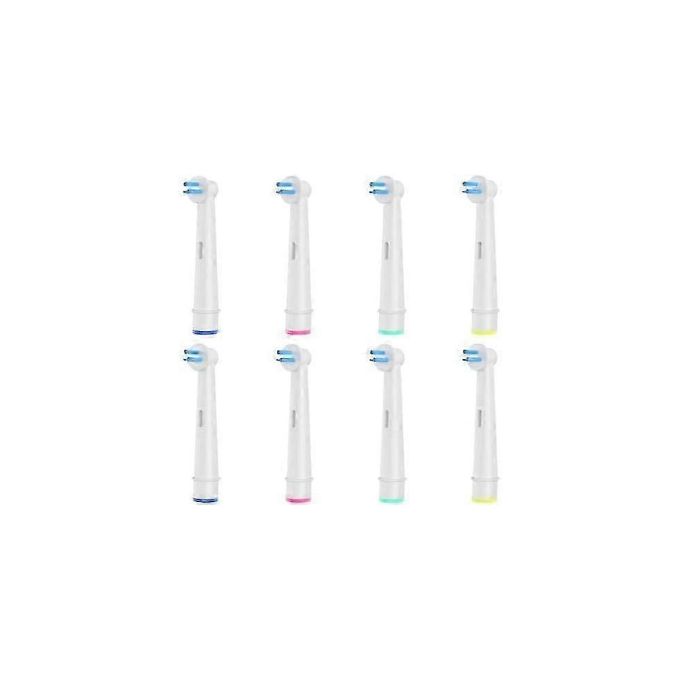 8pcs Interspace Toothbrush Heads,Compatible with Braun Oral B Electric Toothbrushes for Cleaning Crevices,Bridges and Implants.