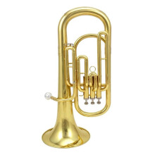 Professional Bb Euphonium with Rich Smooth Tone and Durable Brass for Practice and Performance