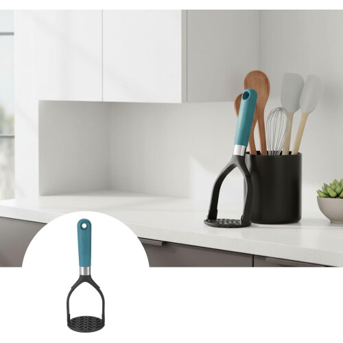 Foldable Potato Masher with Ergonomic Handle for Smooth Mashing and Space Saving Storage 2