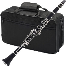 B Flat Clarinet for Beginners with Smooth Nickel Plated Keys and Durable Synthetic Ebony