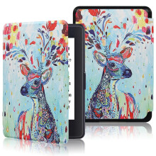 Für 6" Kindle Paperwhite 1 2 3 5/6/7. Gen Smart Cover PU Lederhülle