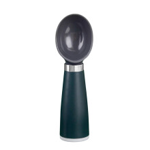 Ice Cream Scoop with Ergonomic Curved Handle, MultiPurpose for Ice Cream and Watermelon, Green