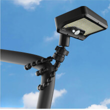 92LED Solar Outdoor Lights with Motion Sensor, 360 Adjustable, IP65 Waterproof, Dual Power