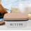 Enamel Butter Dish with Wooden Lid Keeps Butter Fresh Rectangular Countertop Storage Container 2