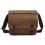 (coffee) Men's Student Canvas Bag 1