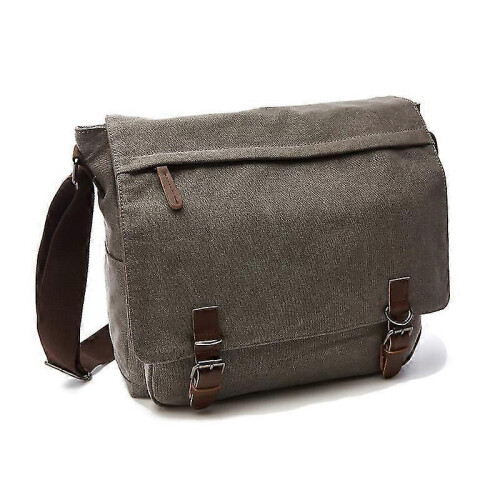 (grey) Men's Student Canvas Bag