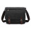 (black) Men's Student Canvas Bag 1