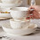 Ceramic Dinnerware Set, Scratch and Chip Resistant Porcelain Bowls, Microwave Dishwasher Safe 3