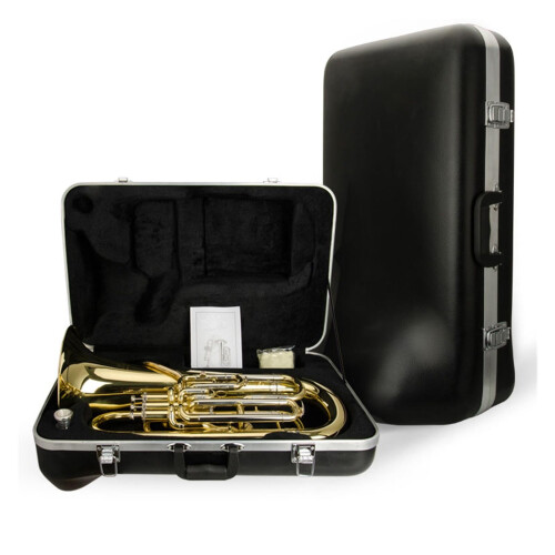 Professional B Flat Euphonium with Bright Clear Tone and Durable Brass for Performance 2