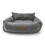 HugglePets (Small) HugglePets Luxury Pet Sofa - Grey 1