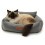 HugglePets (Small) HugglePets Luxury Pet Sofa - Grey 3