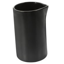 Ceramic Milk Jug with Comfort Grip Handle and Smooth Spout for Coffee, Tea, Home and Cafe