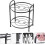 Two Tier Pot and Pan Organizer Rack for Kitchen Cabinet, Durable Iron Cookware Storage Stand 5