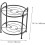 Two Tier Pot and Pan Organizer Rack for Kitchen Cabinet, Durable Iron Cookware Storage Stand 4