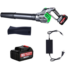 Cordless Leaf Blower with Battery and Charger, 580 CFM  Airflow, 3 Speed, 2.5Hr Runtime