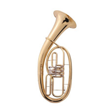 Professional B Flat Euphonium Brass Instrument with Stable Pitch and Warm Tone for Beginners