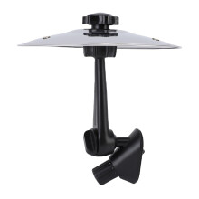 Car Crash Cymbal Air Vent Mounted Stainless Steel Adds Driving Fun Fits Most Vehicles Silver