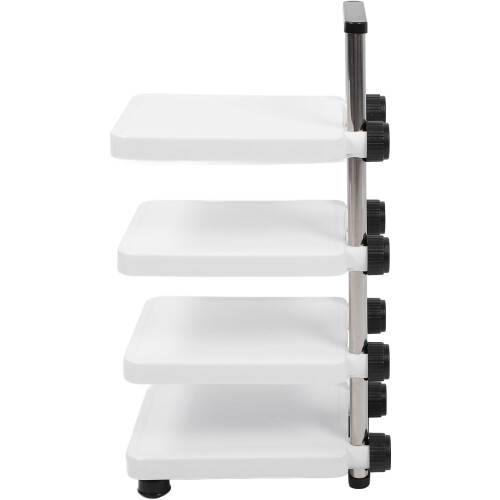 Adjustable 4 Tier Pot and Pan Organizer Rack for Space Saving Kitchen Cookware Storage Stand 2