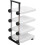 Adjustable 4 Tier Pot and Pan Organizer Rack for Space Saving Kitchen Cookware Storage Stand 4