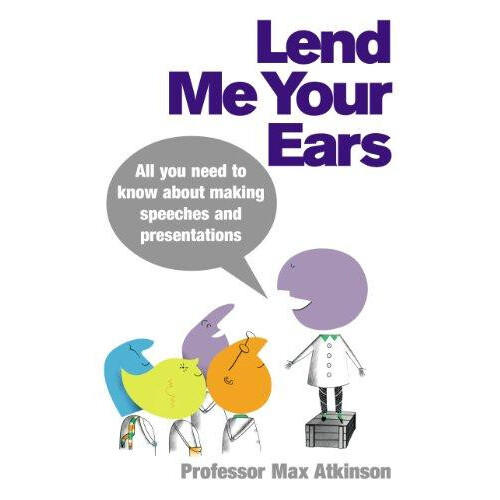 Lend Me Your Ears by Max Atkinson Paperback Book