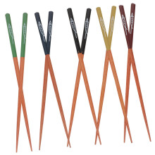 5 Pairs Japanese Style Wooden Chopsticks Set Reusable Smooth Natural Wood for Sushi Noodles Rice